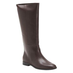 VINCE Leather Martell High Shaft Boots